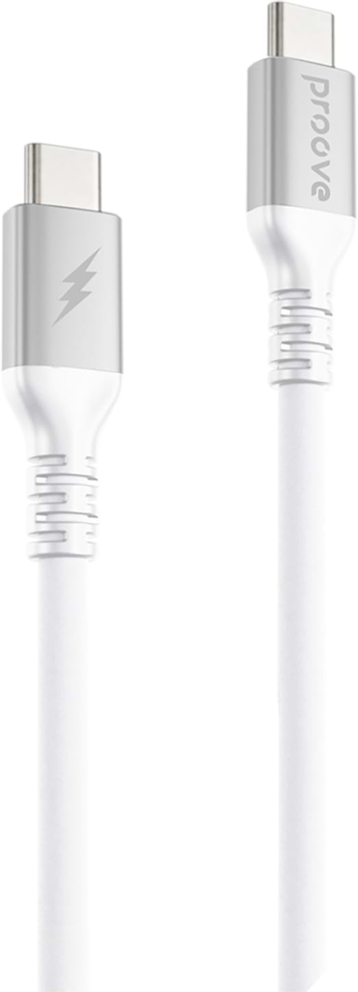 Кабель Proove ReGen Silicone Type-C 60W 1m White (CCRS60002202)